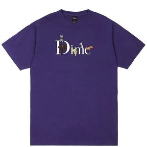 Dime Dog Classic Logo T-Shirt - Purple (Brand New / Never Worn)